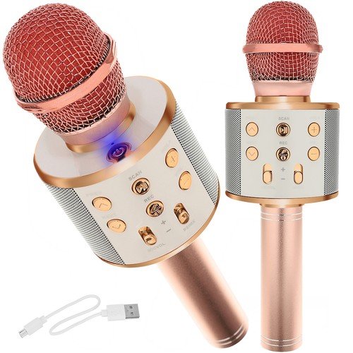 Mikrofon Bezprzewodowy Karaoke Bluetooth Głośnik Artemis