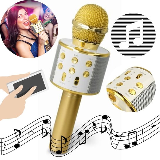Mikrofon Bezprzewodowy Karaoke Głośnik Bluetooth Inna marka