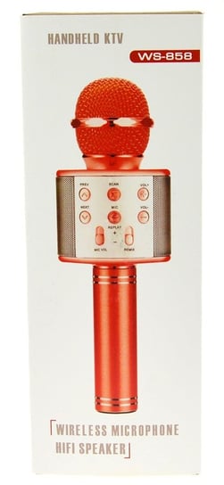 Mikrofon Bezprzewodowy Karaoke, Głośnik Bluetooth , Modulacja Głosu SuperZabaweczki