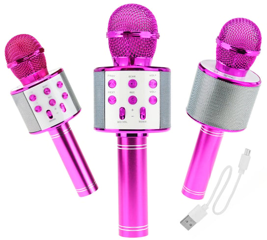 Mikrofon Bezprzewodowy Karaoke ,Głośnik Bluetooth, Modulacja Głosu SuperZabaweczki
