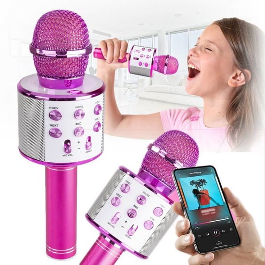 Mikrofon Bluetooth Karaoke Głośnik Bezprzewodowy Inna marka
