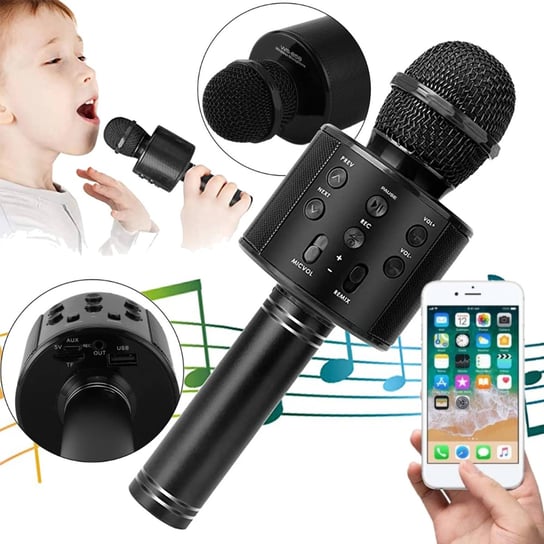 Mikrofon Dla Dzieci Bezprzewodowy Karaoke Głośnik Inna marka