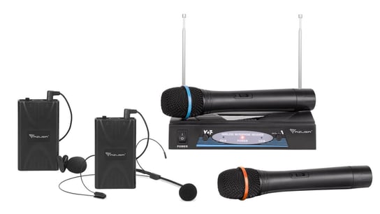 Mikrofon dwukanałowy VHF zestaw premium Azusa