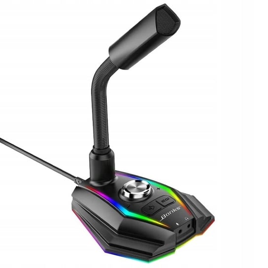 Mikrofon Gamingowy RGB do Komputera dla Graczy USB M2 Frahs