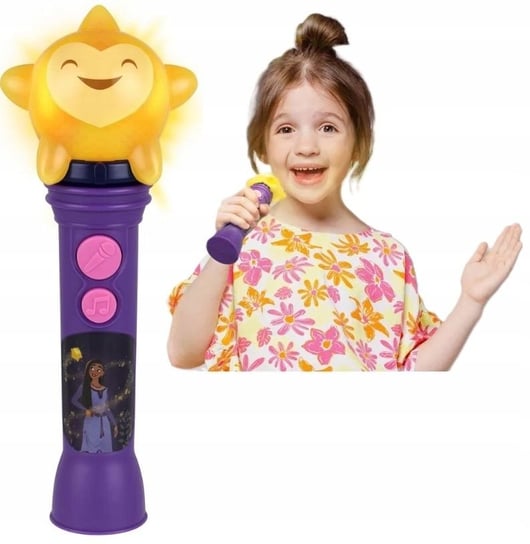 Mikrofon Karaoke Do Śpiewania Dla Dziecka Dzieci Ekids Disney / Życzenie Wish / Wh-070.uemv23m eKids