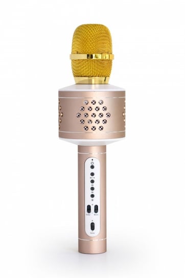 Mikrofon Karaoke Musicman Bt-X35 Pro Złoto - Srebrny Technaxx