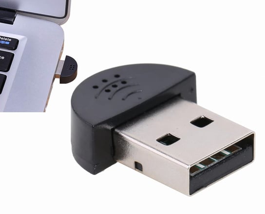 Mikrofon pod USB mały MINI typ A Win 10 Inna marka