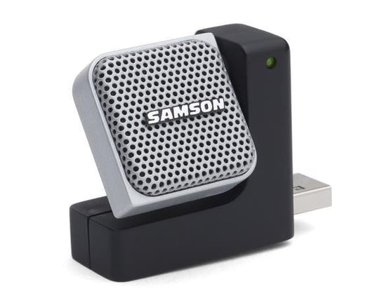 Mikrofon przenośny SAMSON Go Mic, USB, czarno-srebrny Samson