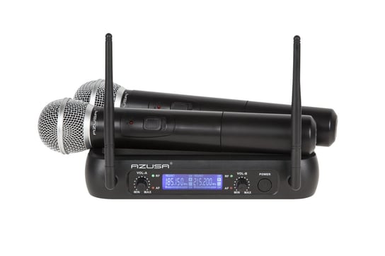 Mikrofon VHF 2 kanały WR-358LD (2 x mik. do ręki) Azusa
