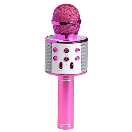Mikrofon z głośnikiem Denver Bluetooth różowy MK2 Denver