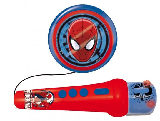 Mikrofon Zabawkowy Spiderman Z Wzmacniaczem REIG