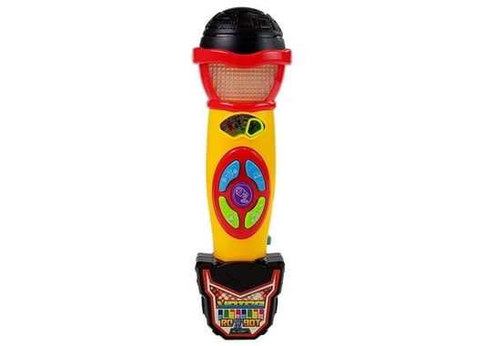 Mikrofon Żółto- Czarny Karaoke lean