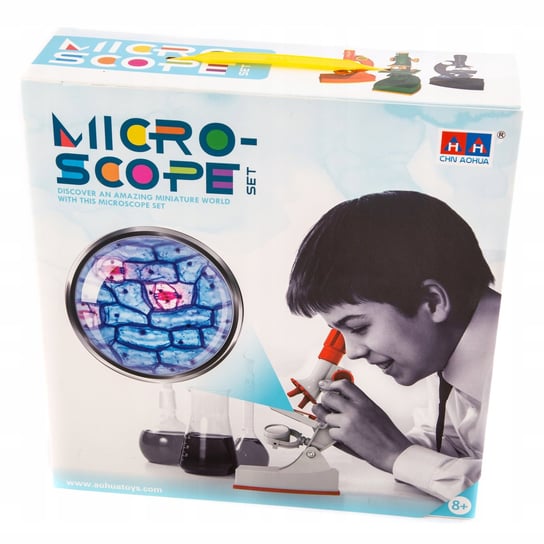 Mikroskop 300X Zestaw Dla Dzieci Mały Naukowiec Midex