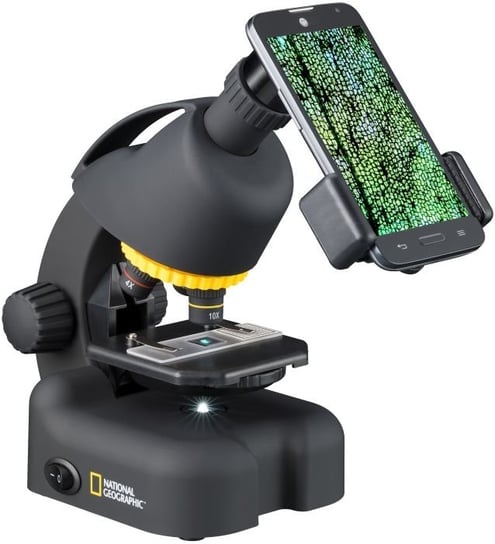 Mikroskop 40x-640x National Geographic z fotoadapterem do smartfonów National Georaphic