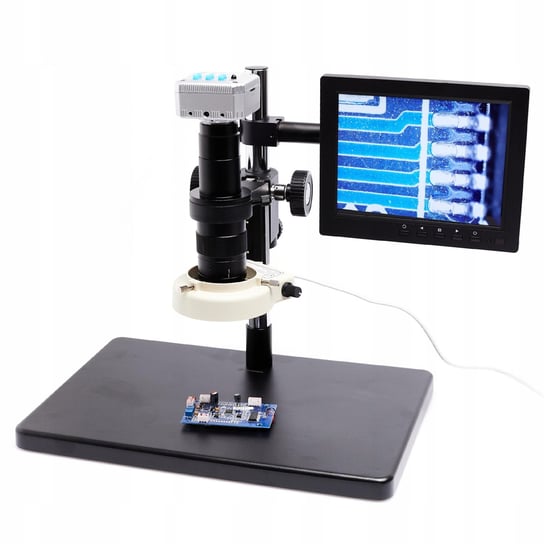 Mikroskop Cyfrowy Do Elektroniki Kamera 16Mp Ekran Techrebal