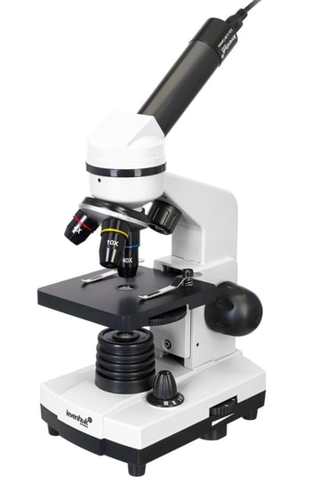Mikroskop cyfrowy Levenhuk Rainbow D2L 0.3M, Moonstone\Kamień Księżycowy Levenhuk
