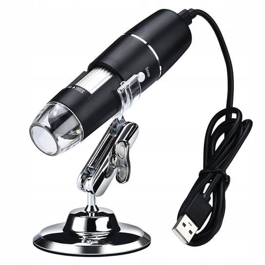 Mikroskop Cyfrowy Usb 8 Led Smd 1000X Lupa Zoom VERK GROUP
