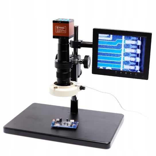 Mikroskop Dla Elektronika Kamera 4K Ekran 8 Cali Techrebal