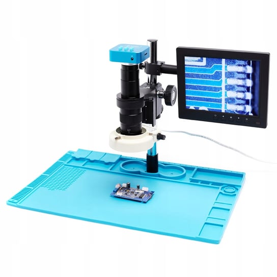 Mikroskop Dla Elektronika Z Kamerą 4K Wyświetlacz Techrebal