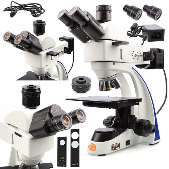 Mikroskop metalurgiczny trinokularowy Reflected Eris Pro MMEP-T-R Inna marka