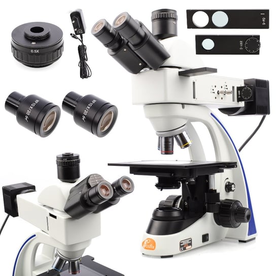 Mikroskop metalurgiczny trinokularowy Transmitted & Reflected Eris Pro MMEP-T-T&R Inna marka