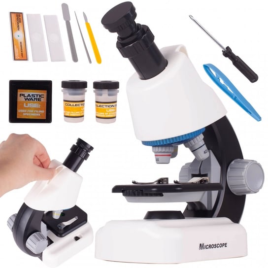 Mikroskop Naukowy do nauki i zabawy z Akcesoriami MalPlay