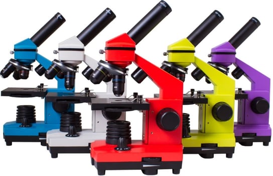 Mikroskop optyczny LEVENHUK Rainbow 2L Plus niebieski Levenhuk