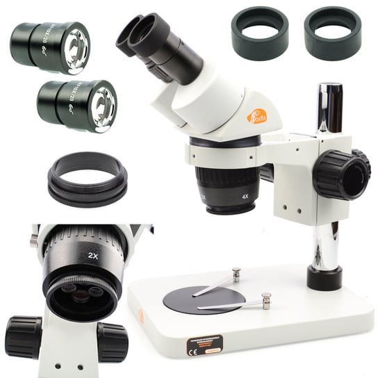 Mikroskop stereoskopowy Binokularowy Ganimedes S MSGS-B-PS1 Inna marka