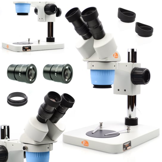 Mikroskop stereoskopowy Binokularowy Vela S Blue MSVSB-B-PS1 Inna marka