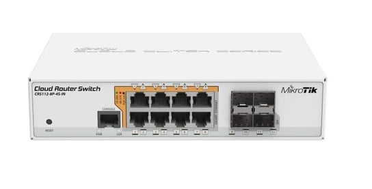 Mikrotik Cloud Router Switch CRS112-8P-4S-IN MikroTik