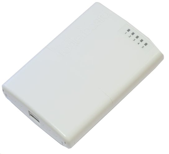 MikroTik (RB750P-PBr2) Mikrotik PowerBox router Fast Ethernet Biały MikroTik