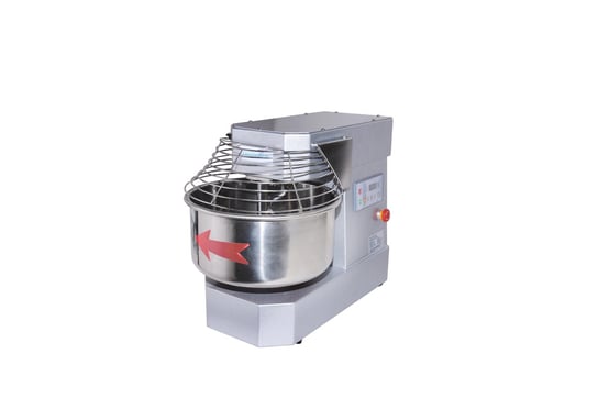 Mikser spiralny ze stałą dzieżą 10 l, z pełną regulacją prędkości, 0,75 kW, 230 V, 320x550x440 mm | TECHNICA, Bakery Line TECHNICA