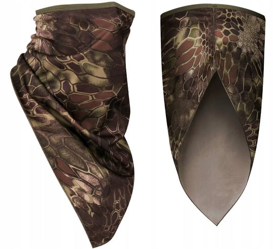 Mil-Tec Chusta Wielofunkcyjna Scarf Maska Komin 48X23 Mesh Mandra Woodland Mil-Tec