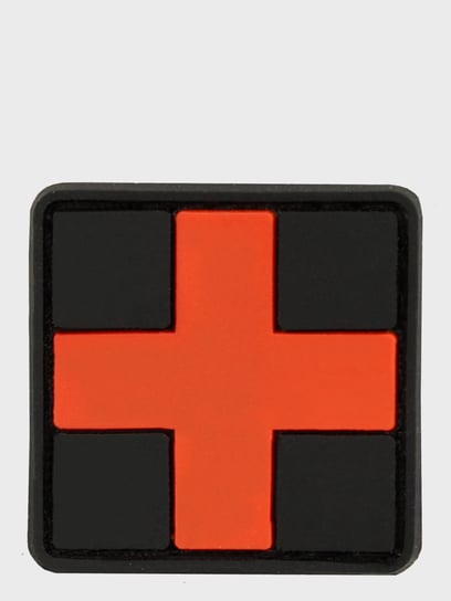 Mil-Tec Emblemat, Naszywka 3D Rzep Pvc First Aid Duża Czarna Inna marka