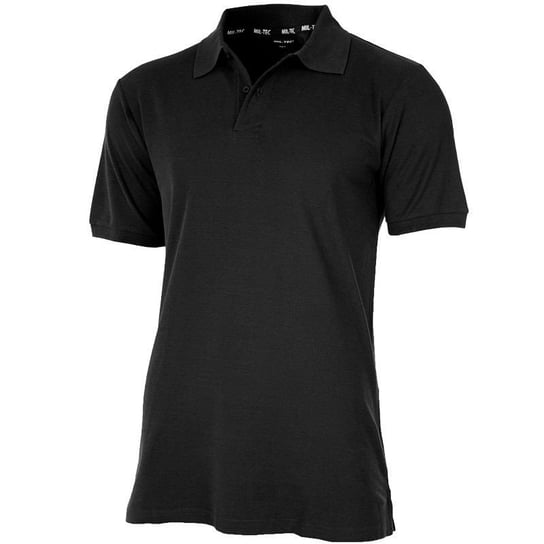 Mil-Tec Koszulka Polo Czarna - Czarny - XL Mil-Tec