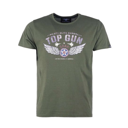 Mil-Tec Koszulka T-Shirt Top Gun Pilots Elite School Olive - 3Xl Mil-Tec