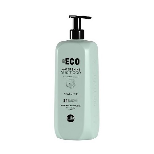 Mila Be eco water shine shampoo szampon do włosów nawilżenie 250ml Mila