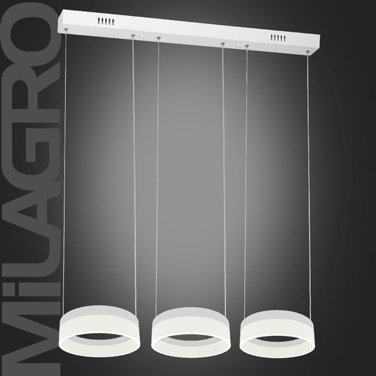 Milagro, Lampa wisząca RING, 3x12W/LED 4000K Milagro