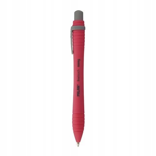 Milan, długopis Fine Touch, czerwony 0.7 mm Milan