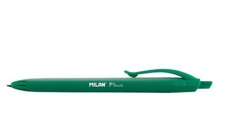 MILAN, Długopis P1 TOUCH, zielony, 1 mm, 1 szt. Milan