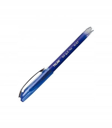 Milan, długopis żelowy, niebieski 0,7mm Milan