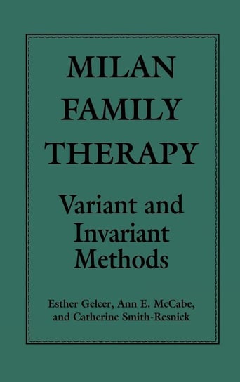 Milan Family Therapy Gelcer Esther