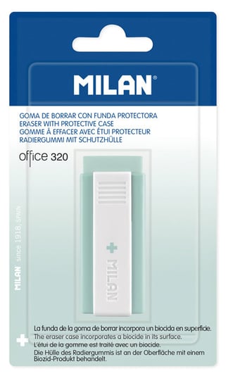 Milan, Gumka, Office 320+Edition, zielona Milan