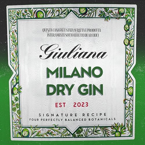 Milano Dry Gin Giuliana Cascone & B TWEEN