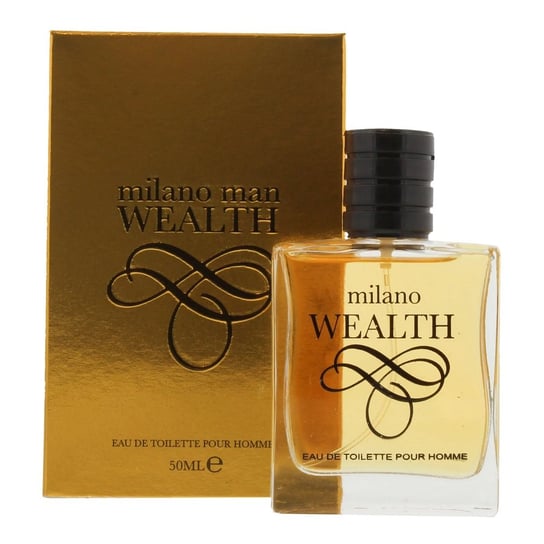 Milano Man, Wealth, Woda Toaletowa Spray, 50ml Milano Man