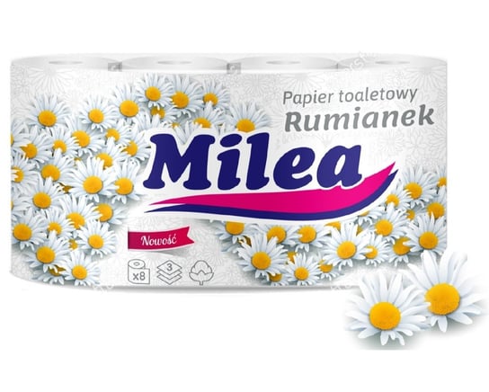 Milea 8Szt New 3W Papier Toal.-Rumiankowy /200 Inny producent