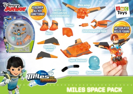 Miles z przyszłości, Miles z akcesoriami IMC Toys