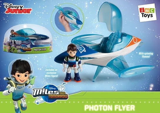 Miles z przyszłości, pojazd kosmiczny Photon Flyer, zestaw IMC Toys