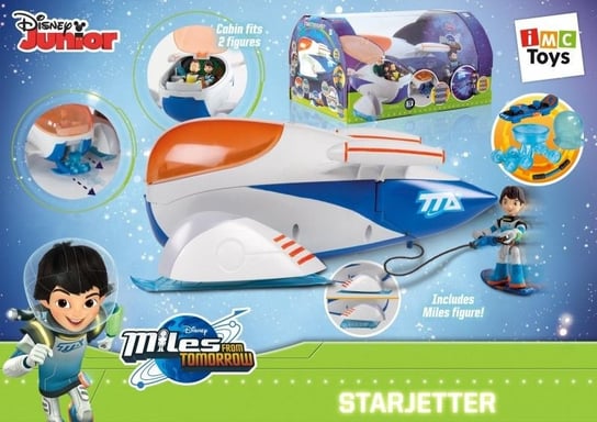 Miles z przyszłości, statek kosmiczny Starjetter, zestaw IMC Toys
