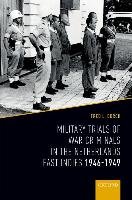 Military Trials of War Criminals in the Netherlands East Indies 1946-1949 Borch Fred L.